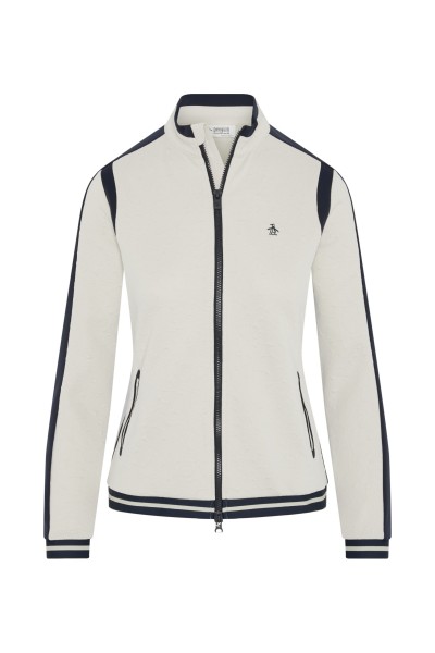 Original Penguin KNIT Jacke Damen L silber