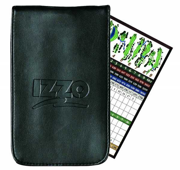 IZZO Scorekartenhülle aus Leder