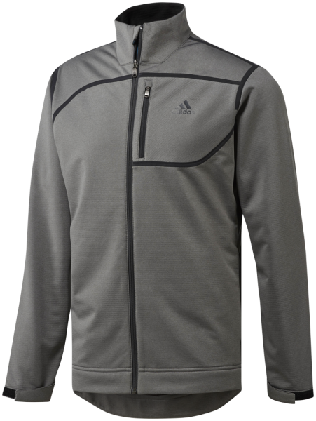 adidas Climastorm Ribbed Softshell Jacke Herren grau