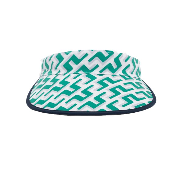 J. Lindeberg Alba Golf Print Big Visor Damen