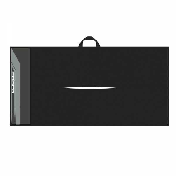 Cobra Microfiber Towel schwarz