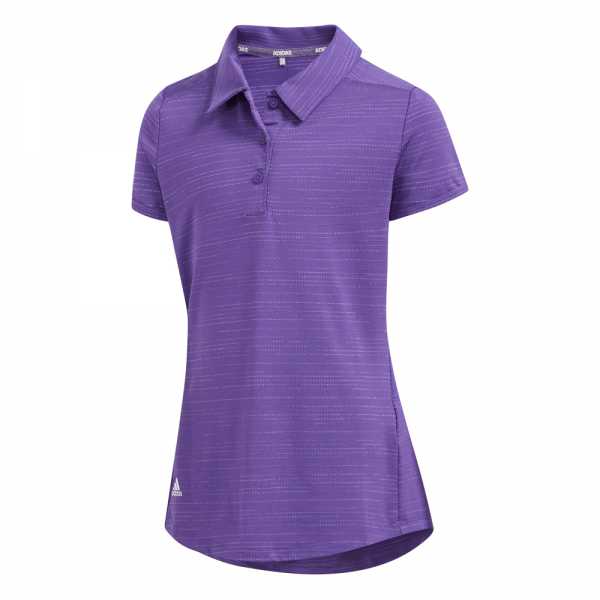 adidas Microdot Novelty Polo Mädchen lila