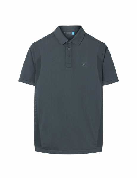 J. Lindeberg Ash Lightweight Seamless Polo Herren schwarz