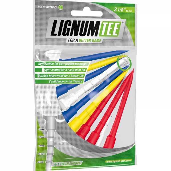 Lignum Tees 82mm 12Stk. farbig