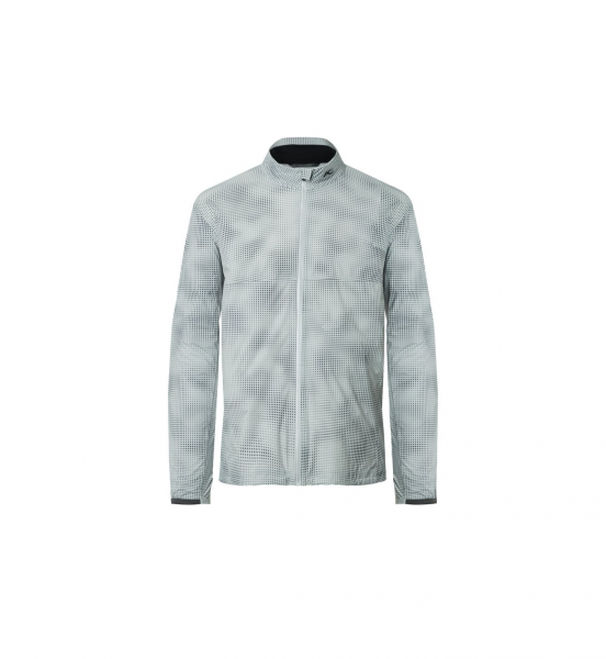 KJUS Dexter 2.5L Printed Regenjacke Herren silber