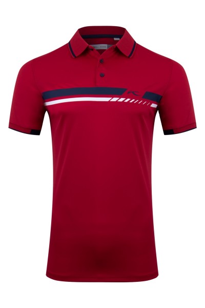 KJUS Spot Printed Polo S/S Herren