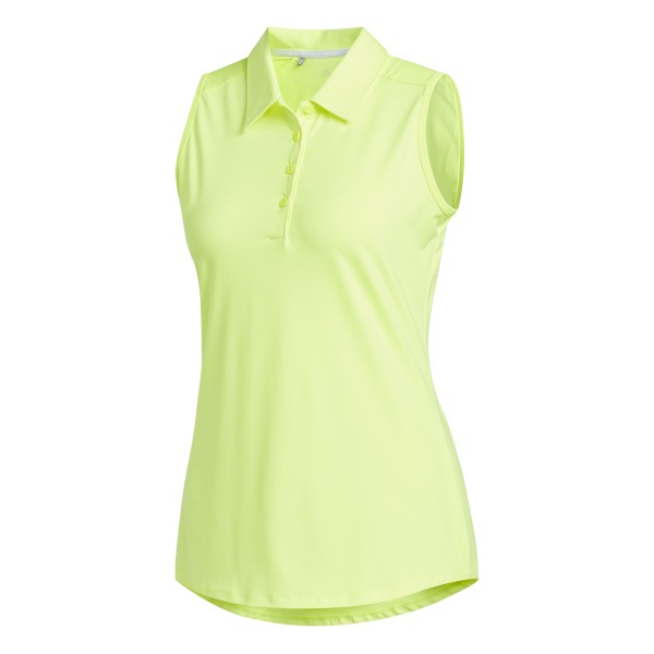 adidas Ultimate365 Sleeveless Polo Damen gelb