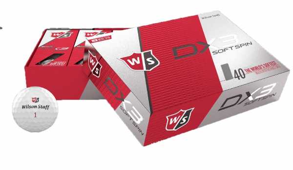 Wilson Staff DX3 softspin Bälle 2018 12 Stück