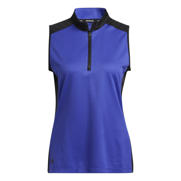 adidas PRIMEBLUE Colorblock sleeveless Polo Damen lila