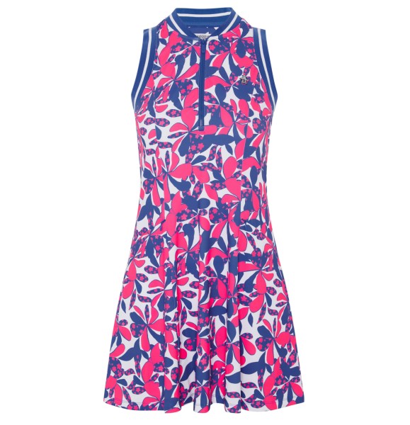 Original Penguin Golf SL FLORAL PRINTED ZI DRESS-REG L Damen