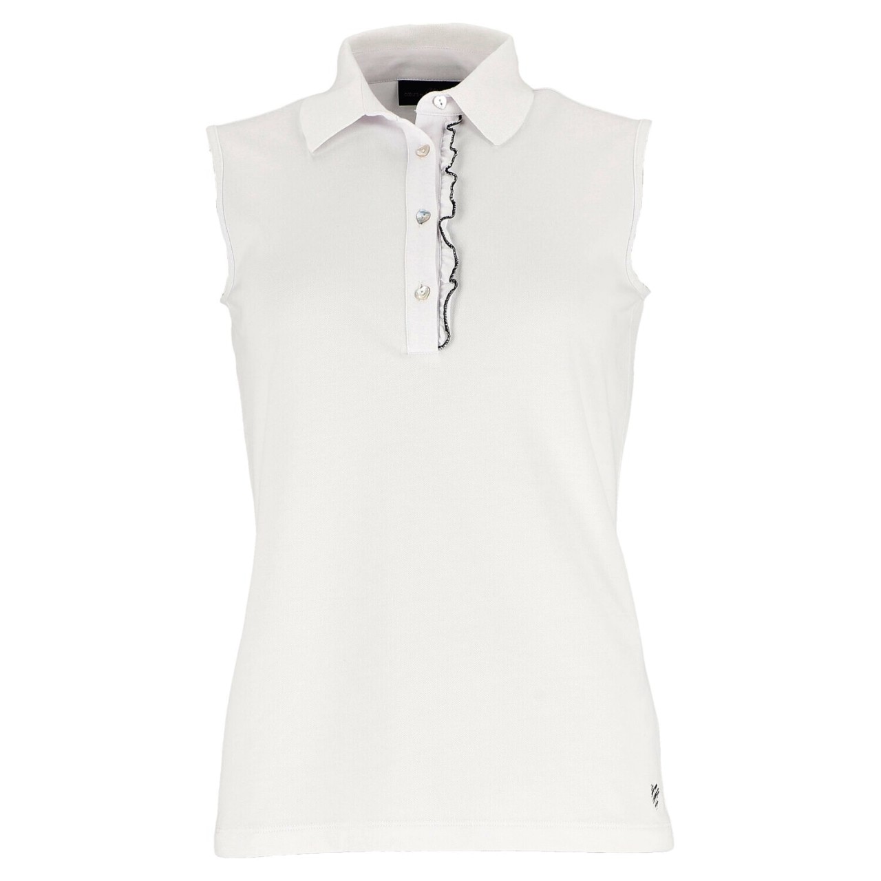 cœurs de CHERIE Ruffles SL Polo Damen cœurs de CHERIE Ruffles SL Polo Damen