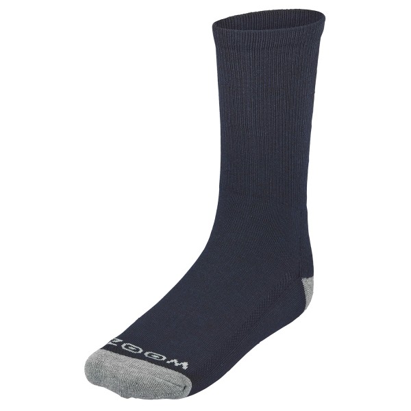 Zoom Crew Socken lang Herren 3er Pack schwarz/silber