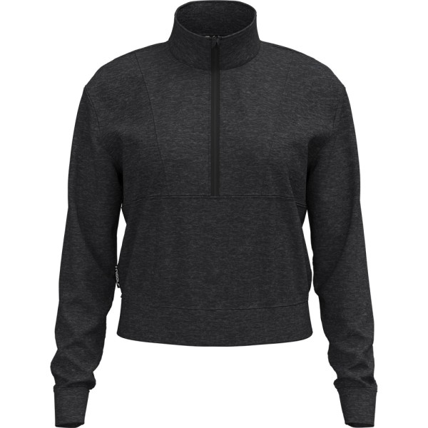 Under Amour Drive Midlayer Pullover Damen L schwarz/grau