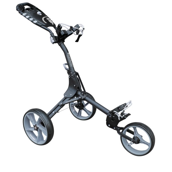 iCart Compact EVO Push Trolley grau/schwarz