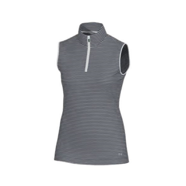 Brax Golf Trix sleeveless Polo Damen grau