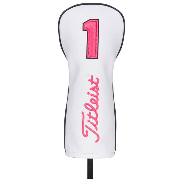 Titleist Leder Headcover PINK OUT - Driver