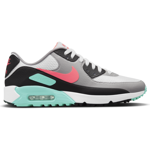 Nike Air Max 90 G Golfschuh schwarz/grau/grün