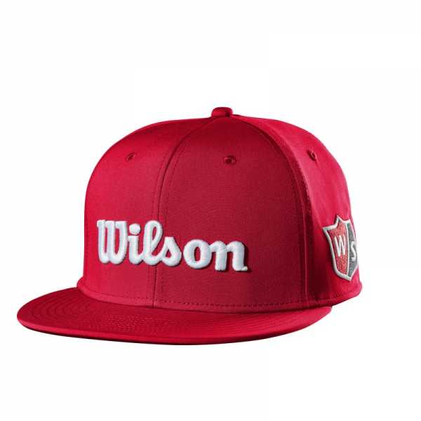 Wilson Staff Flat Brim Cap Junior rot