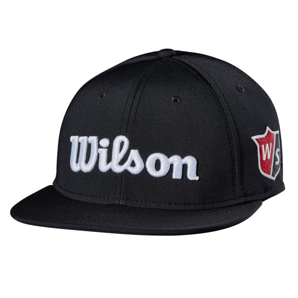 Wilson Staff Tour Flat Brim Cap Herren schwarz