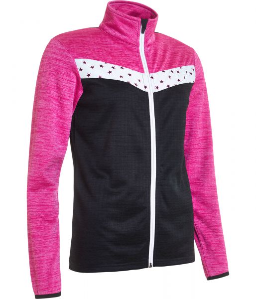 Abacus Fortrose Full-Zip Fleece Jacke Damen schwarz/weiß