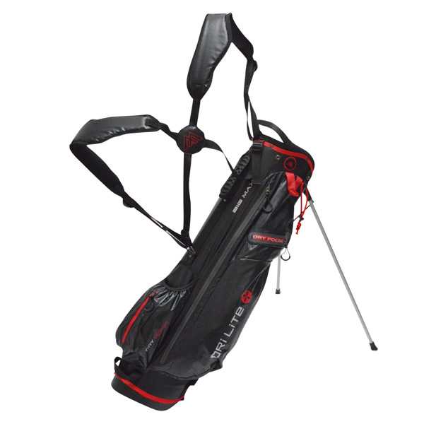 Big Max Dri Lite 7 Standbag schwarz/rot