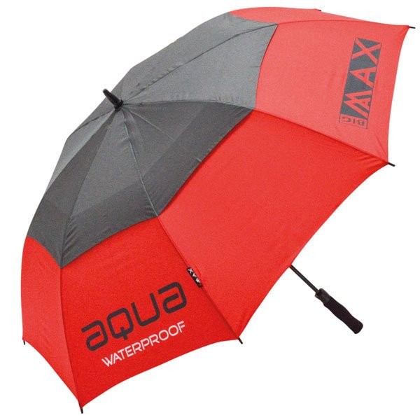 BIG MAX i-Dry Aqua Regenschirm - rot/grau 