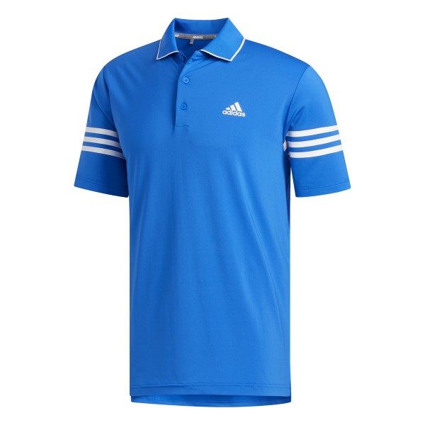 adidas Ultimate Blocked Polo Herren blau/weiß