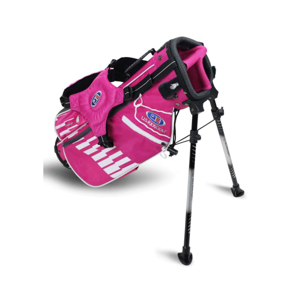 U.S. Kids Golf Standbag 2020 pink/weiß