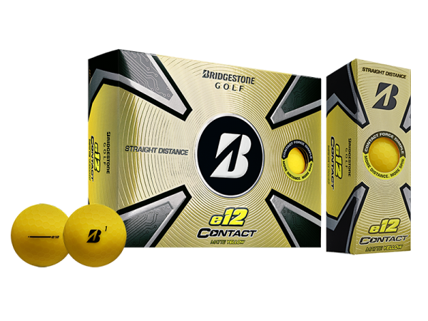 Bridgestone e12 Contact 2023 Golfbälle 12Stk.