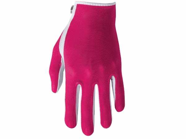 Footjoy StaCooler Damenhandschuh magenta/weiß