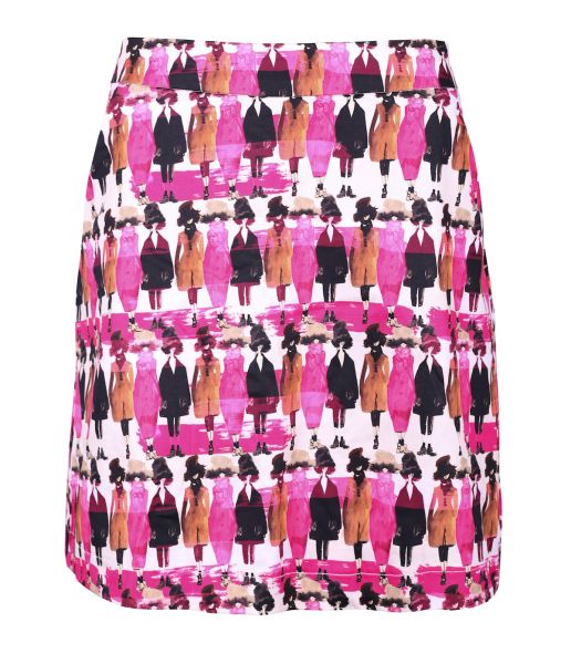 Girls Golf Ladiesday Skort Damen pink/schwarz