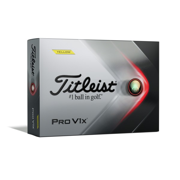 Titleist Pro V1x Golfbälle 12 Stk. gelb