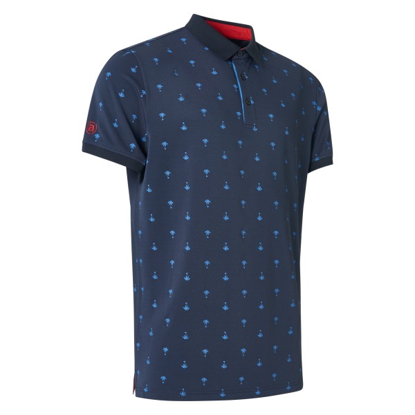 Abacus Hankley Polo Herren navy