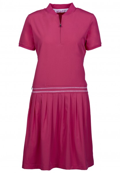 Girls Golf Just Pink Polo Dress Damen