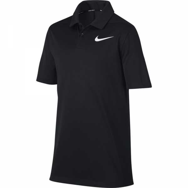 Nike Dry Victory Polo Jungen schwarz