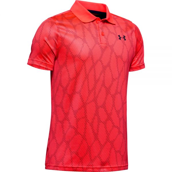 Under Armour Performance Polo 2.0 Novelty Jungen rot