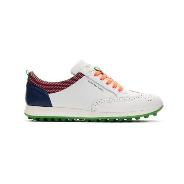 Duca del Cosma Camelot Golfschuh Herren weiß/grün