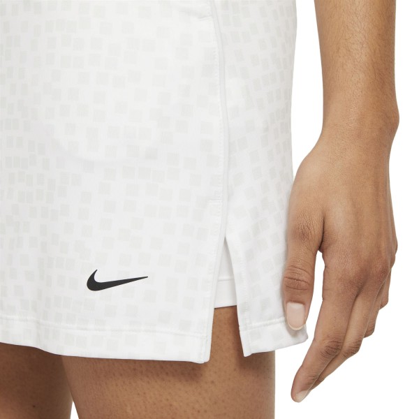 Nike Dri-FIT UV 17" Golf Skirt Damen weiß/grau