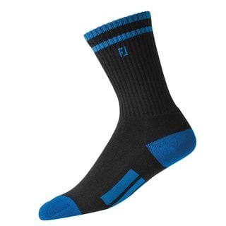 Footjoy ProDry Crew Socken Junior schwarz-blau