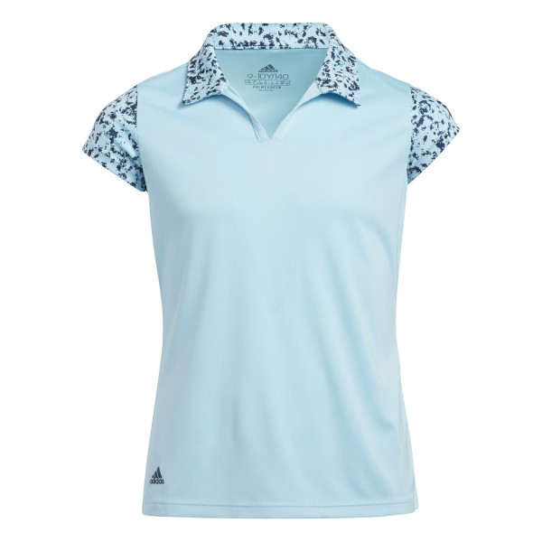 adidas Floral Print Shortsleeve Polo Mädchen