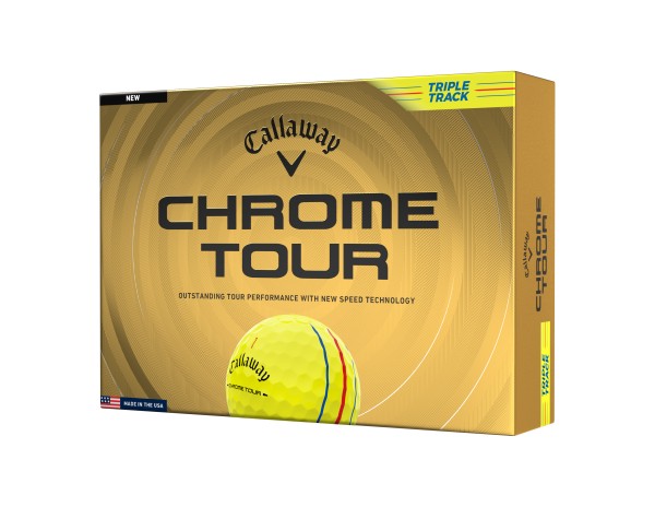 Callaway CHROME TOUR26 TRIPLETRACK Golfbälle 12Stk.