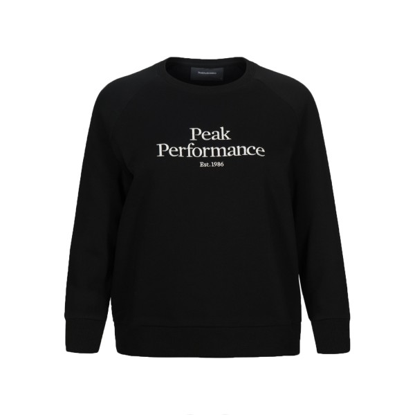 Peak Performance Original Crew Shirt Damen schwarz