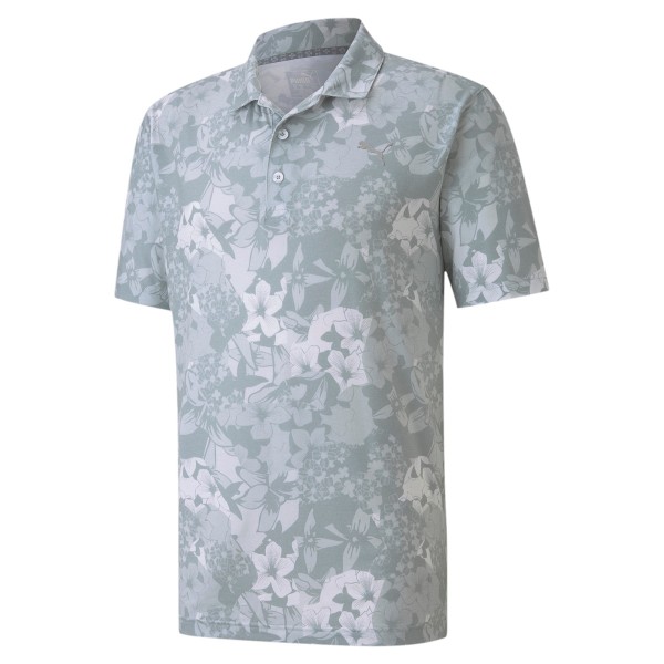 Puma Tournament Polo Herren hellgrau