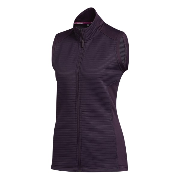adidas cold,ready Weste Damen schwarz/brombeer