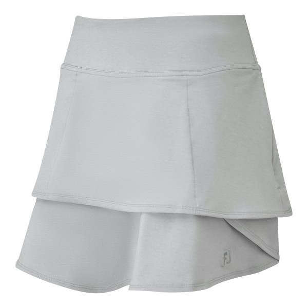 Footjoy Lightweight Jersey Knit Layered Skort Damen grau