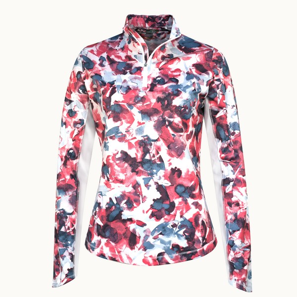 Callaway BRUSHED FLORAL PRINTED SUN Protection Top Damen