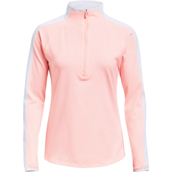 Under Armour Storm Midlayer Half-Zip Damen rosa/weiß