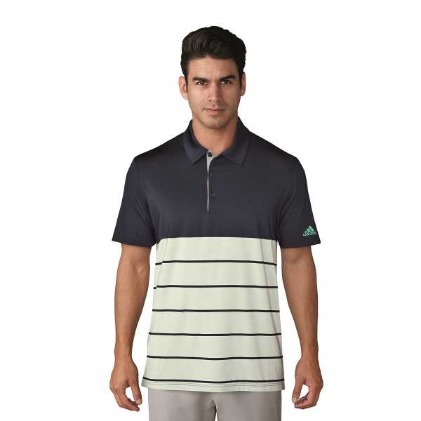 Adidas ULTIMATE365 Heather Block Polo Herren navy Adidas ULTIMATE365 Heather Block Polo Herren navy