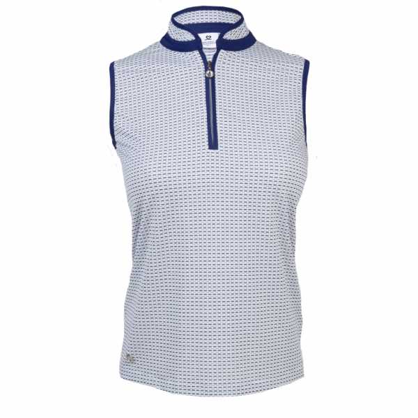Dailysports Talia Shortsleeve Polo Damen blau/weiß