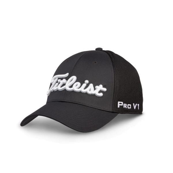 Titleist Tour Sport Mesh Cap Herren schwarz